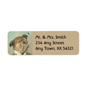 Étiquettes de adresse vintages - petits