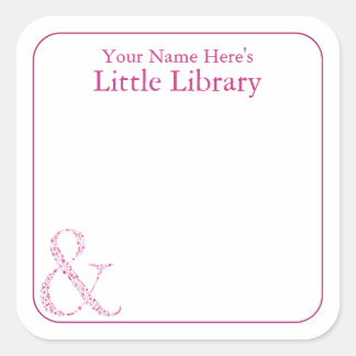 & Étiquettes de bibliothèque | Livre de cartes de