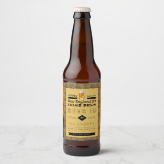 Étiquettes de bière maison personnalisée