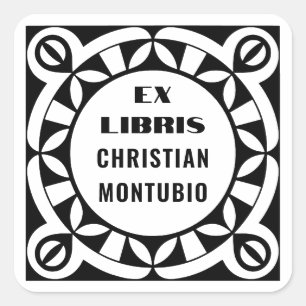 Étiquettes de bookplate personnalisées Ex Libris -