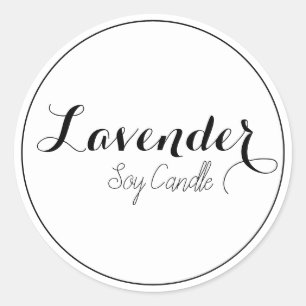 Étiquettes de bougie