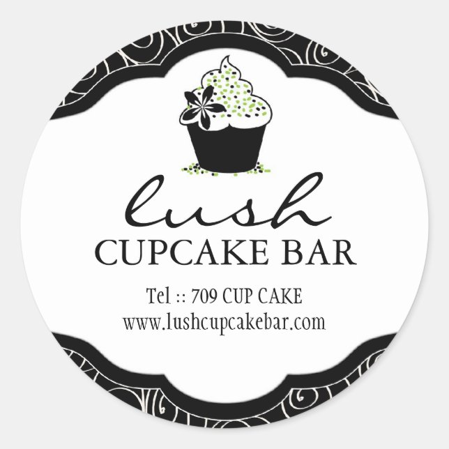 Étiquettes de boulangerie personnalisés | Stickers (Devant)