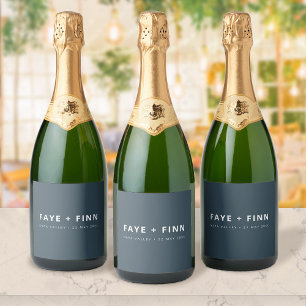 Étiquettes de bouteille de mariage Étiquette de