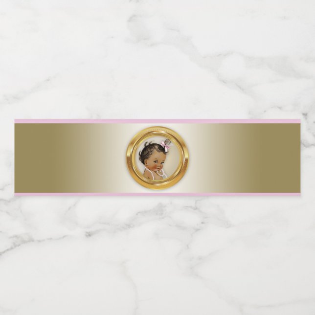 Étiquettes de bouteille d'eau de Baby shower pour  (Étiquettes simples)
