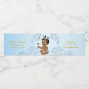 Étiquettes de bouteille d'eau, le baby shower de