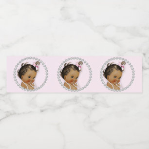 Étiquettes de bouteille d'eau pour baby shower de