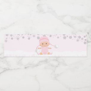 Étiquettes de bouteille d'eau pour Baby Shower Fle