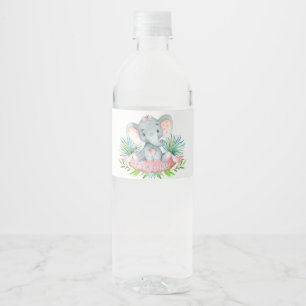 Étiquettes de bouteilles d'eau pour Baby Shower él
