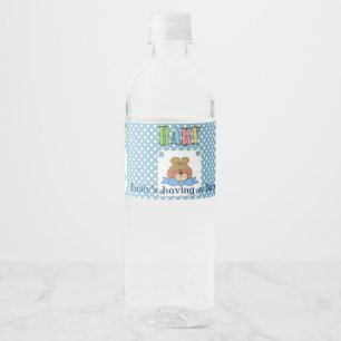 Étiquettes de bouteilles d'eau pour Baby Shower Ou