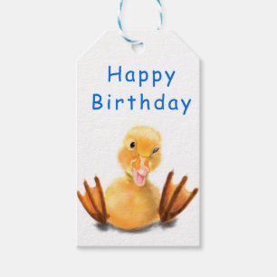 Étiquettes de cadeau d'anniversaire pour enfants a