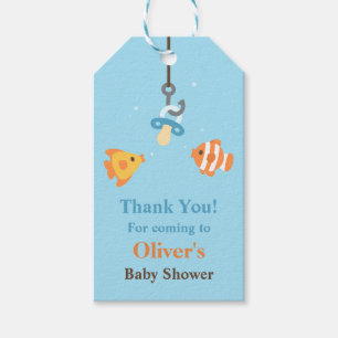 Étiquettes de cadeau de Baby Shower pour appât de