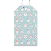 Étiquettes de Cadeau de Lapin de Pâques