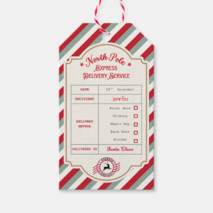 Étiquettes de cadeau personnalisées officielles du