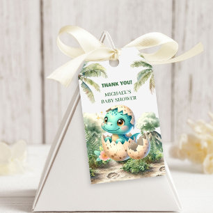 Étiquettes de cadeau pour Baby Shower Précieux Din