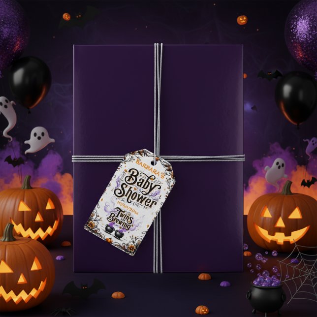 Étiquettes de cadeau pour la fête prénatale de Twi (Créateur téléchargé)