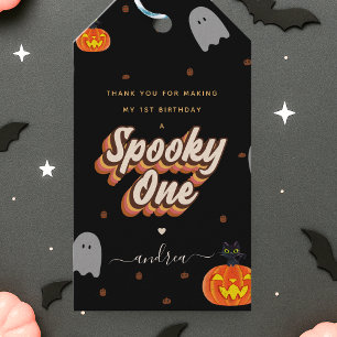 Étiquettes de cadeau pour un premier anniversaire 