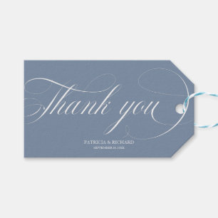 Étiquettes de cadeaux de remerciement de mariage -