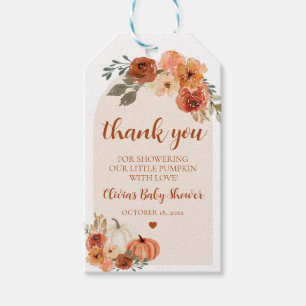 Étiquettes de cadeaux de remerciement pour Baby Sh