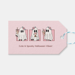 Étiquettes de cadeaux Halloween pastel – Merci mig