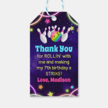 Étiquettes de cadeaux pour fête d'anniversaire de
