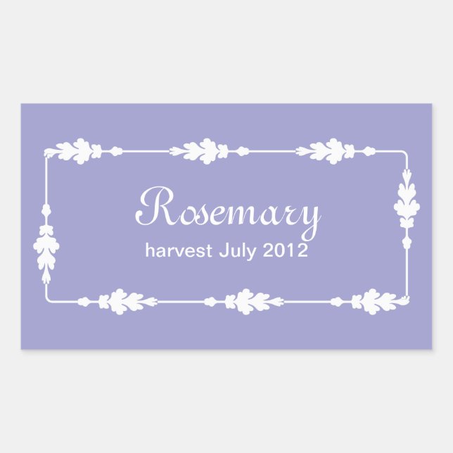 Étiquettes de canne (Devant)