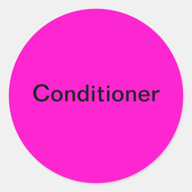 Étiquettes de climatisation (Devant)