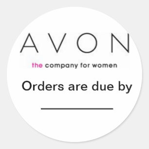 Étiquettes de commande Avon