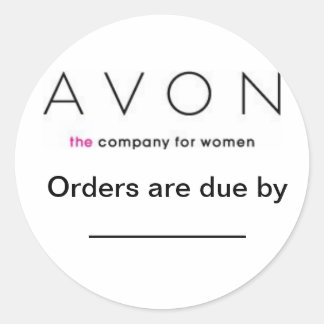 Étiquettes de commande Avon