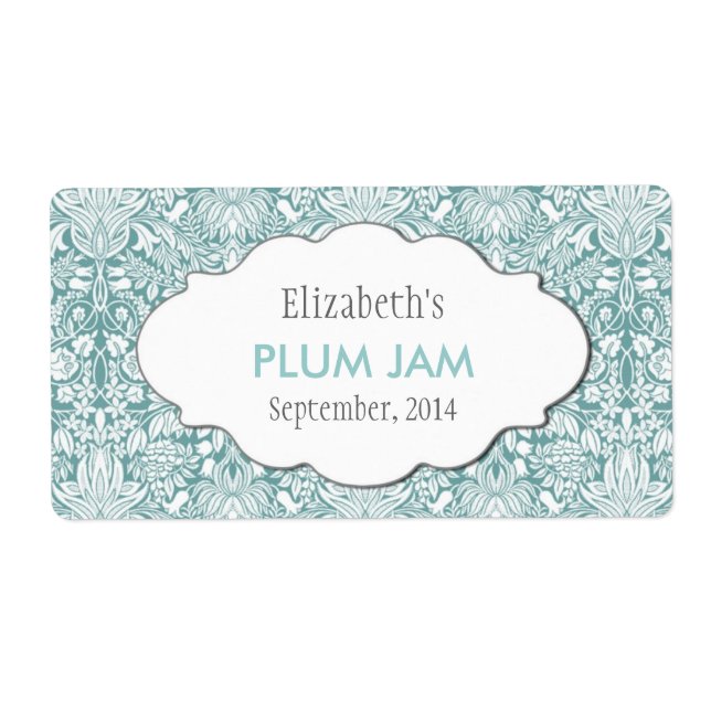 Étiquettes de confiture, de sauce, de canne ou de  (Devant)