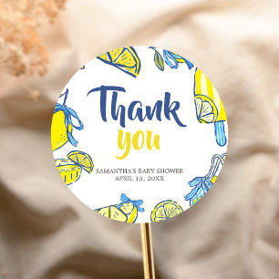 Étiquettes de Faveur de Baby Shower Ciao Baby Lemo