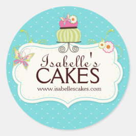 Étiquettes de gâteaux Whimsical