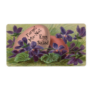 Étiquettes de Gifting de cadeau de salade d'oeufs