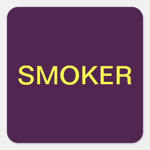 Étiquettes de graphique Médicale fumeur