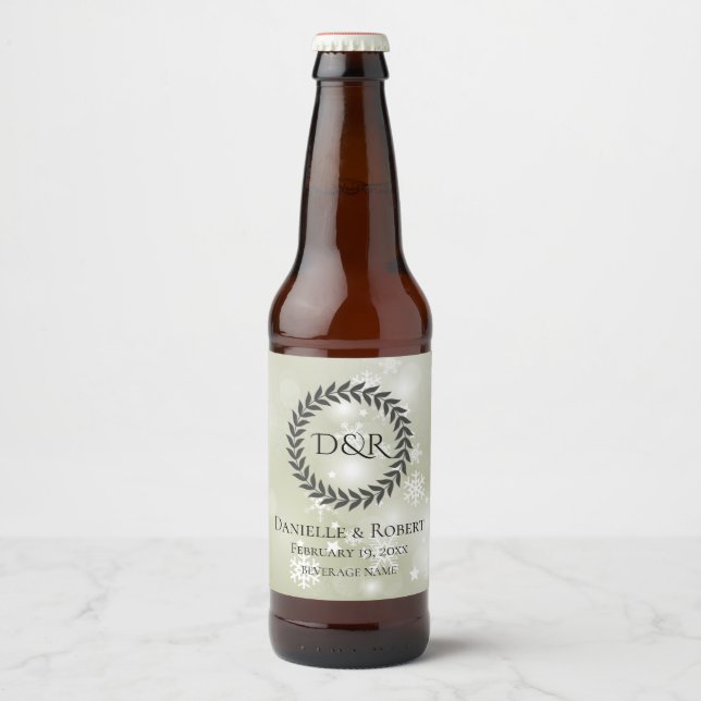 Étiquettes de la bouteille de bière Sage (Devant)