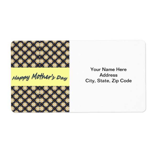 Étiquettes de la fête des mères (Devant)