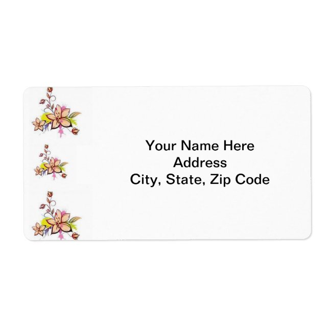 Étiquettes de la fête des mères (Devant)