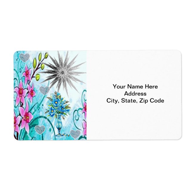 Étiquettes de la fête des mères (Devant)