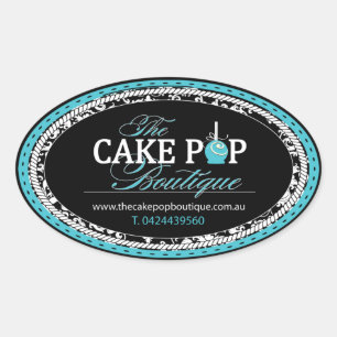 Étiquettes de la pop gâteau personnalisés