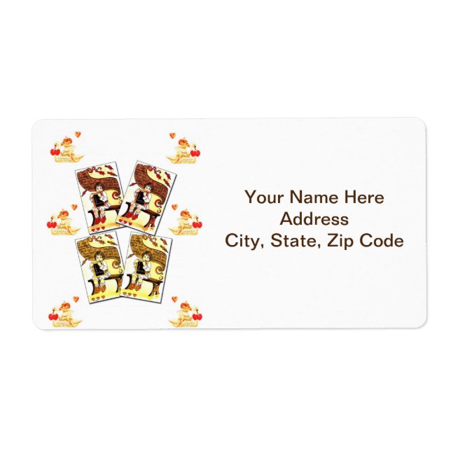 Étiquettes de la Saint Valentin (Devant)