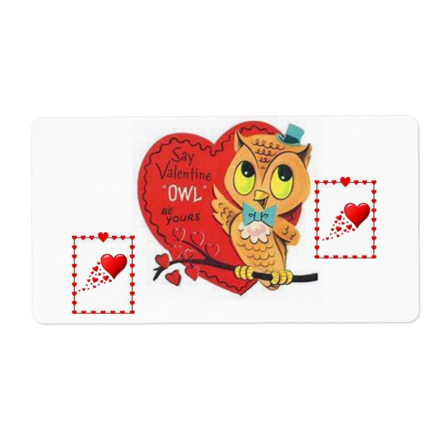 Étiquettes de la Saint Valentin (Devant)