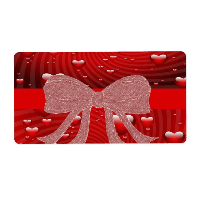 Étiquettes de la Saint Valentin (Devant)