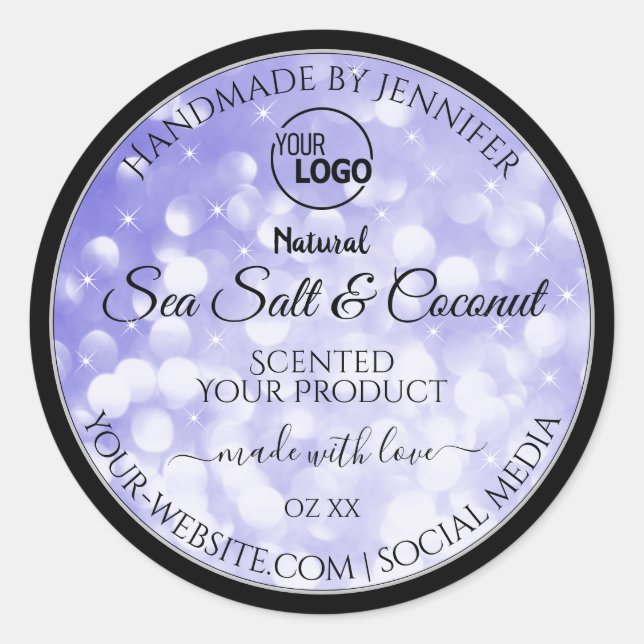 Étiquettes de logo d'emballage de produits de Part (Devant)