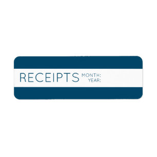 Étiquettes de l'organisation de réception