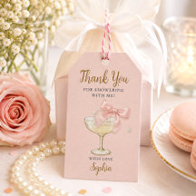 Étiquettes de mariage Coquette Perles & Prosecco