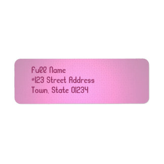 Étiquettes de messagerie Pastel Pink