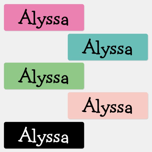 Étiquettes de Nametag personnalisés (Groupe)