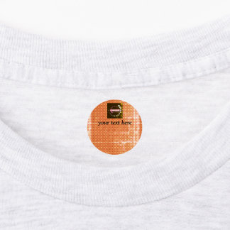 Étiquettes de nom de T-shirt personnalisables