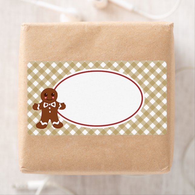 Étiquettes de pain d'épices (En situation)