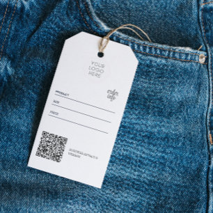 Étiquettes de prix de balançoire de vêtements de t
