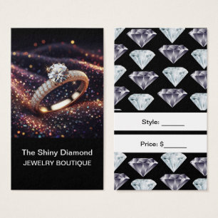 Étiquettes de prix de bijoux Étiquettes de prix pe